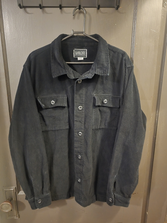 Valor Collective Other - Men's Valor Collective Corduroy Shirt Jacket / Large / Black